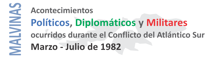 Lee más sobre el artículo Cronologia documentada del Conflicto en el Atlántico Sur