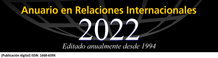 Anuario en Relaciones Internacionales 2022
